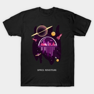 Space adventure - the universe is waiting T-Shirt